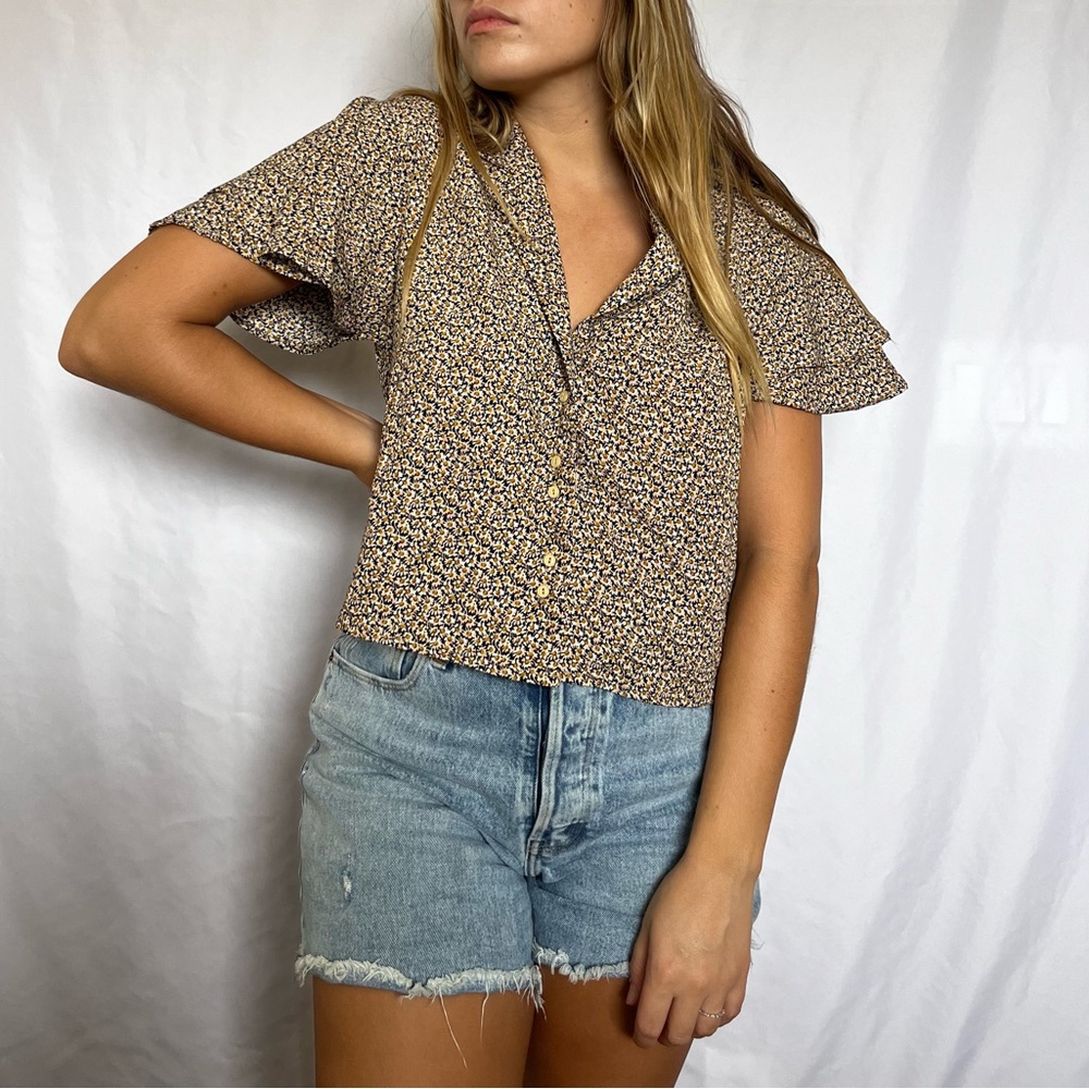 Boutique - Daisy Short Sleeve Blouse
